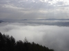 brouillard dans la vallée de l'Argens