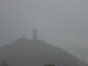 La tour dans la pluie intense